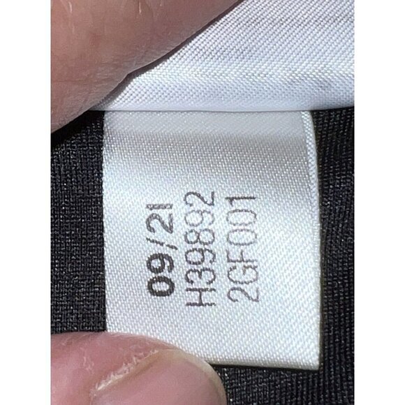 ADIDAS Primegreen Aeroready Leggings Black & White Side Stripes Sz M - Picture 15 of 16
